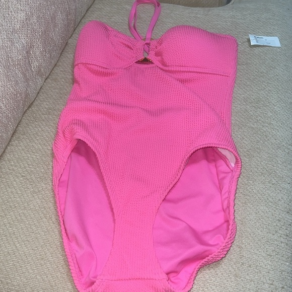 Bleu Rod Beattie Pucker Up Bandeau One Piece - Picture 2 of 8